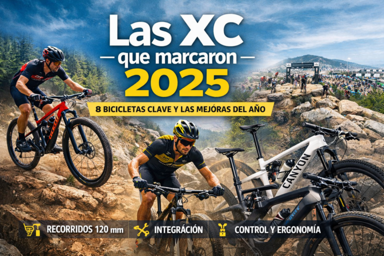 Las XC que marcaron 2025: 8 bicicletas clave y las mejoras que definieron la temporada